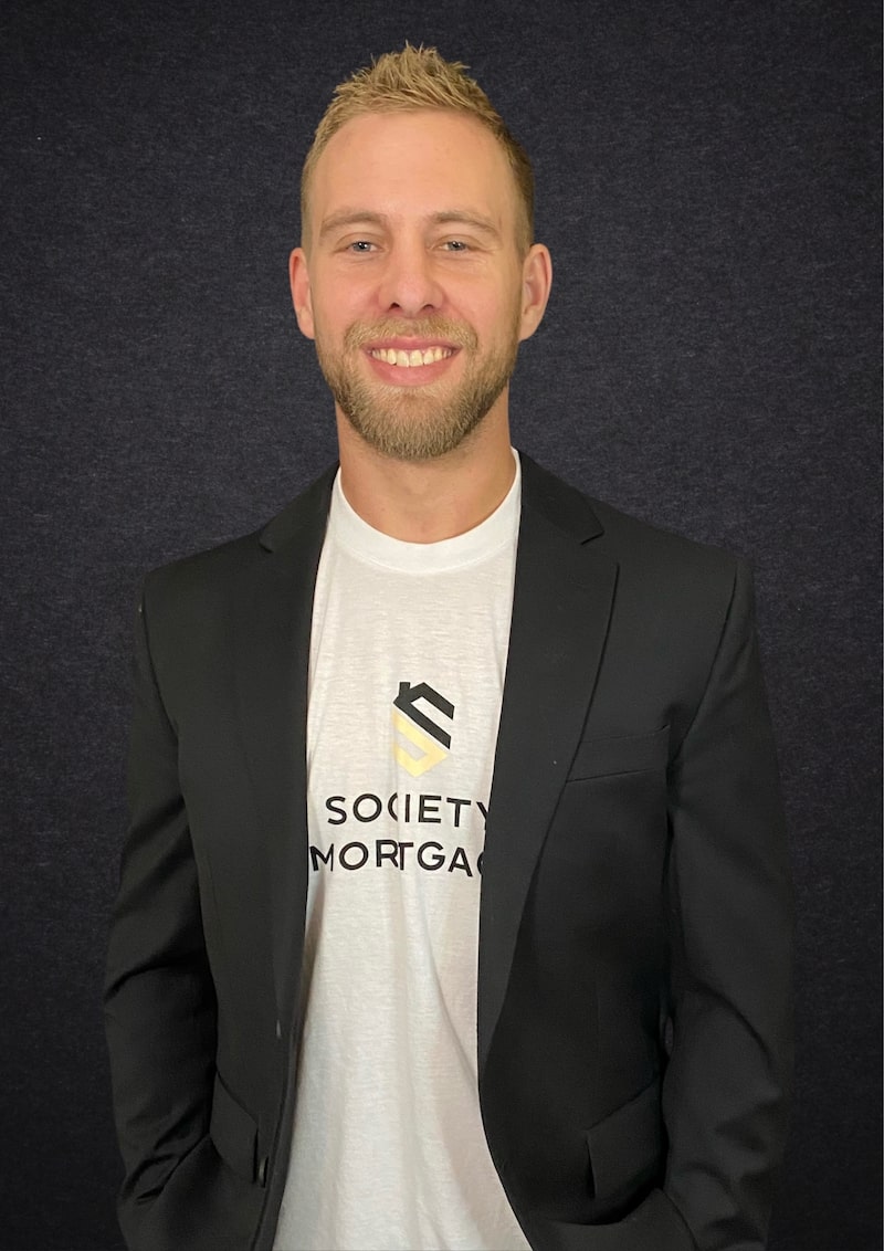 Our loan officer Jacob Beeson works for Society Mortgage.
