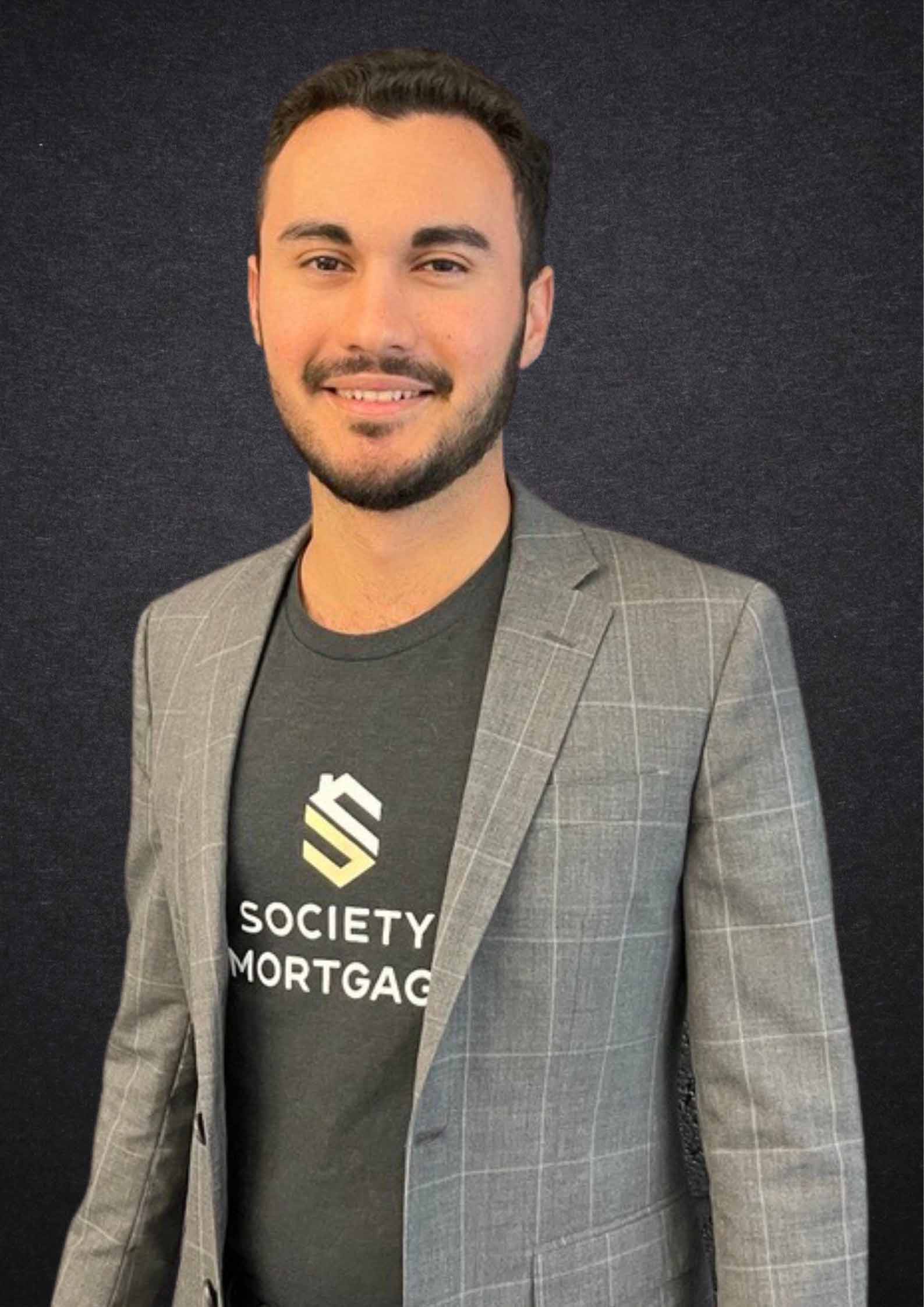 Our loan officer Luis Nieto working for Society Mortgage